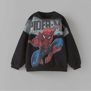 EUC Zara Spider-Man Marvel Sweatshirt 2-3Y